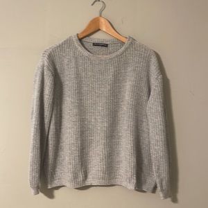 Brandy Melville heather gray sweater